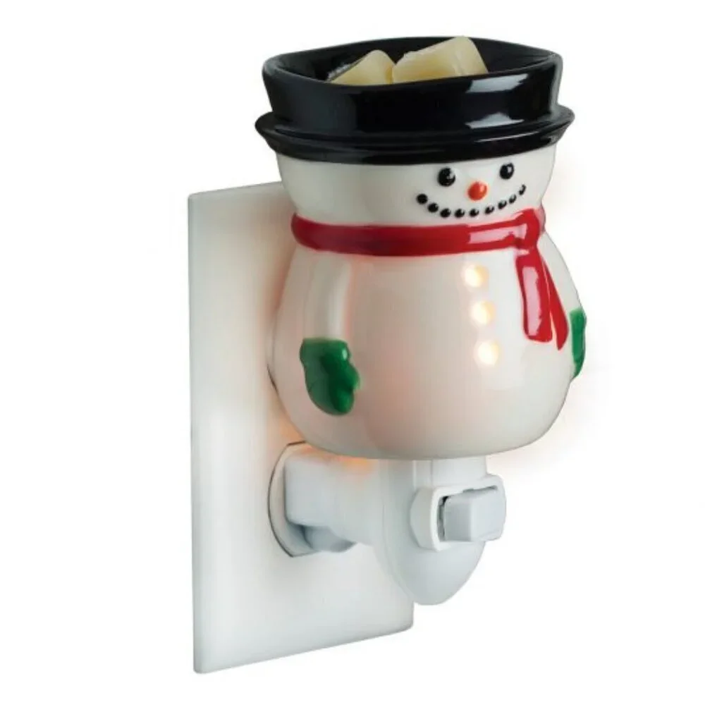 CANDLE WARMERS Frosty Pluggable Fragrance Warmer